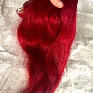 Silk seam 18” Cashmere Hair clip in extensions